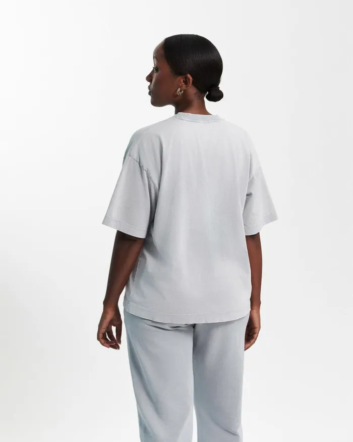 Women TShirts Colorful Standard Oversized Organic TShirt Oyster Grey