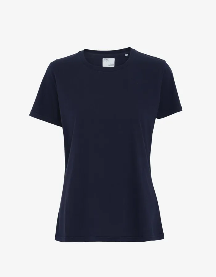 Women TShirts Colorful Standard Women Light Organic Tee Navy Blue