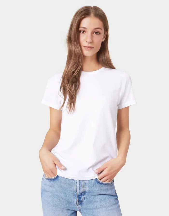 Women TShirts Colorful Standard Women Light Organic Tee Soft Yellow