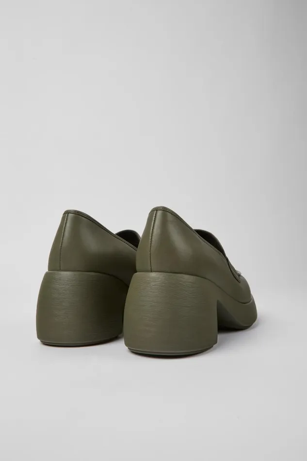 Women Thelma Green Leather Shoes Camper Formal Shoes Women Thelma Green Leather Shoes Camper Formal Shoes