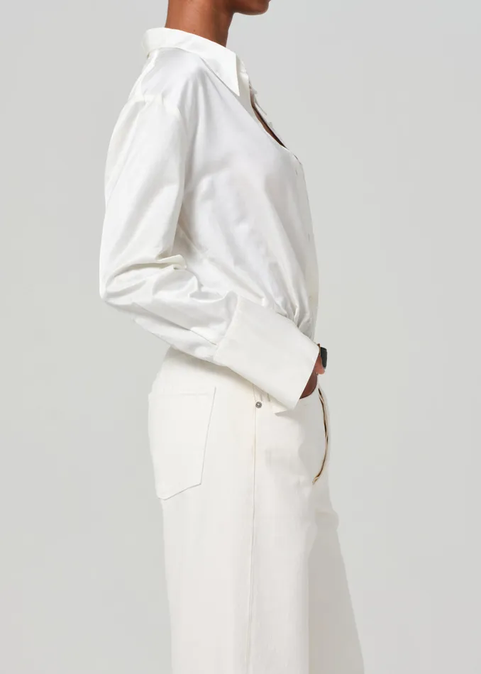 Women Tops Citizens Of Humanity Camilia Shirt In Cassia