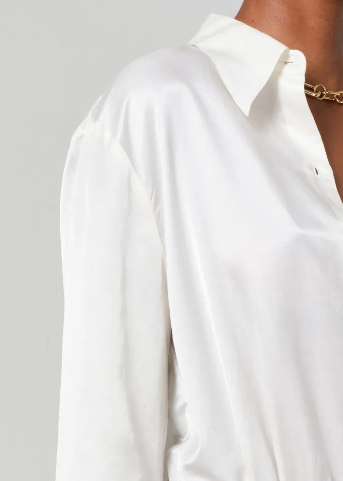 Women Tops Citizens Of Humanity Camilia Shirt In Cassia