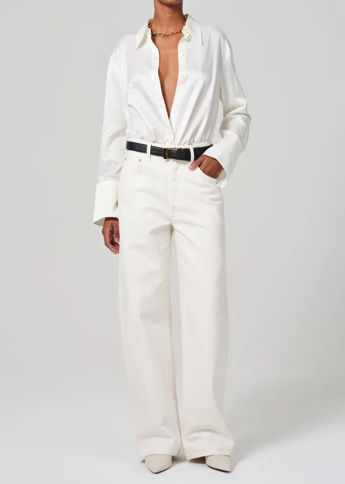 Women Tops Citizens Of Humanity Camilia Shirt In Cassia