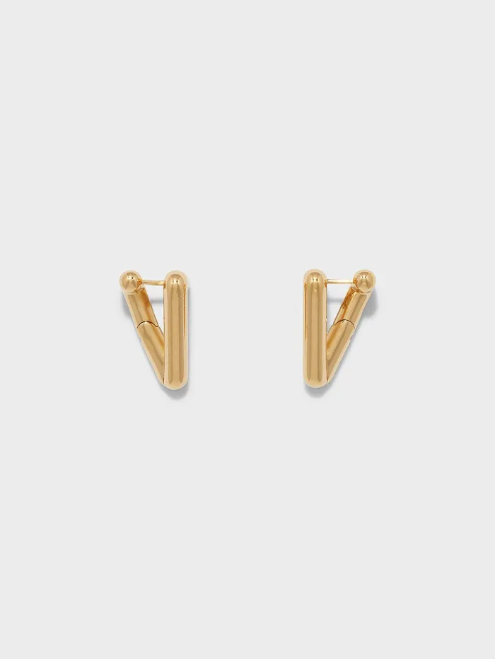 Women Valo 18kt GoldPlated Earrings Aeyde Earrings