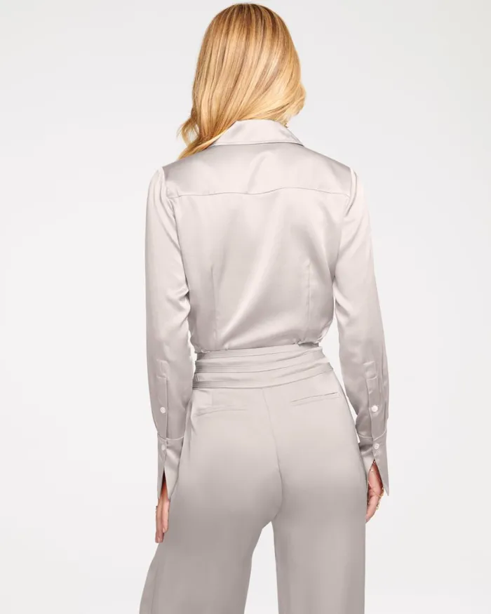 Women Victoria Button Down Blouse Cabernet Ramy Brook Tops Women Victoria Button Down Blouse Cabernet Ramy Brook Tops