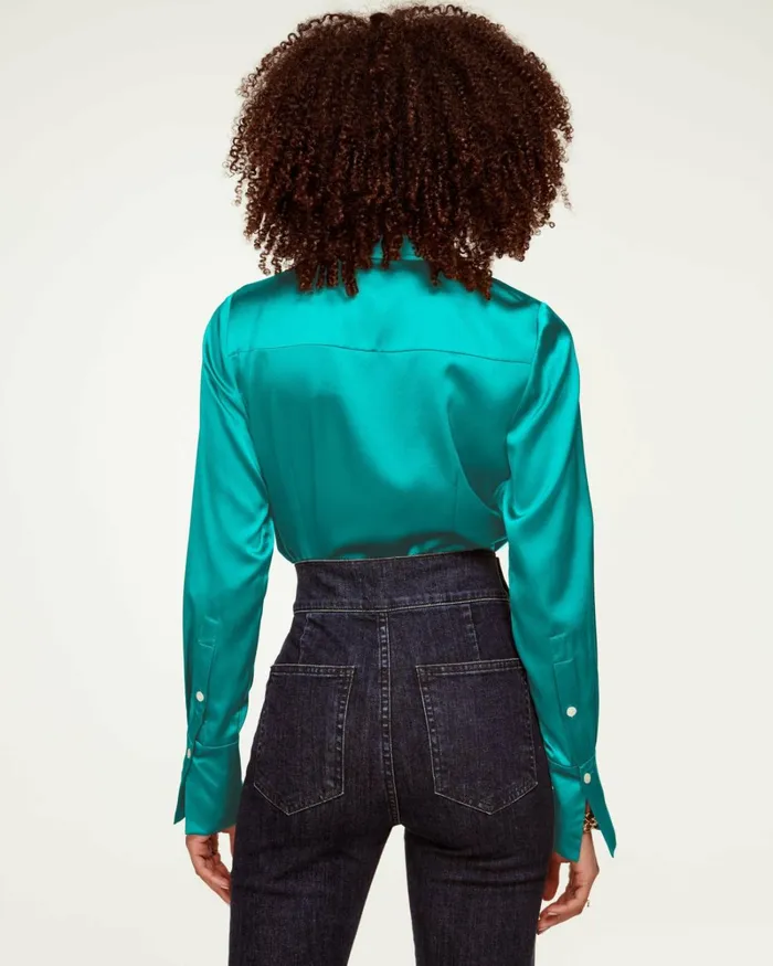 Women Victoria Button Down Blouse Cabernet Ramy Brook Tops Women Victoria Button Down Blouse Cabernet Ramy Brook Tops