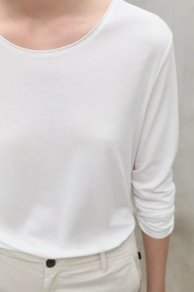 Women White Beja TShirt Ecoalf TShirts
