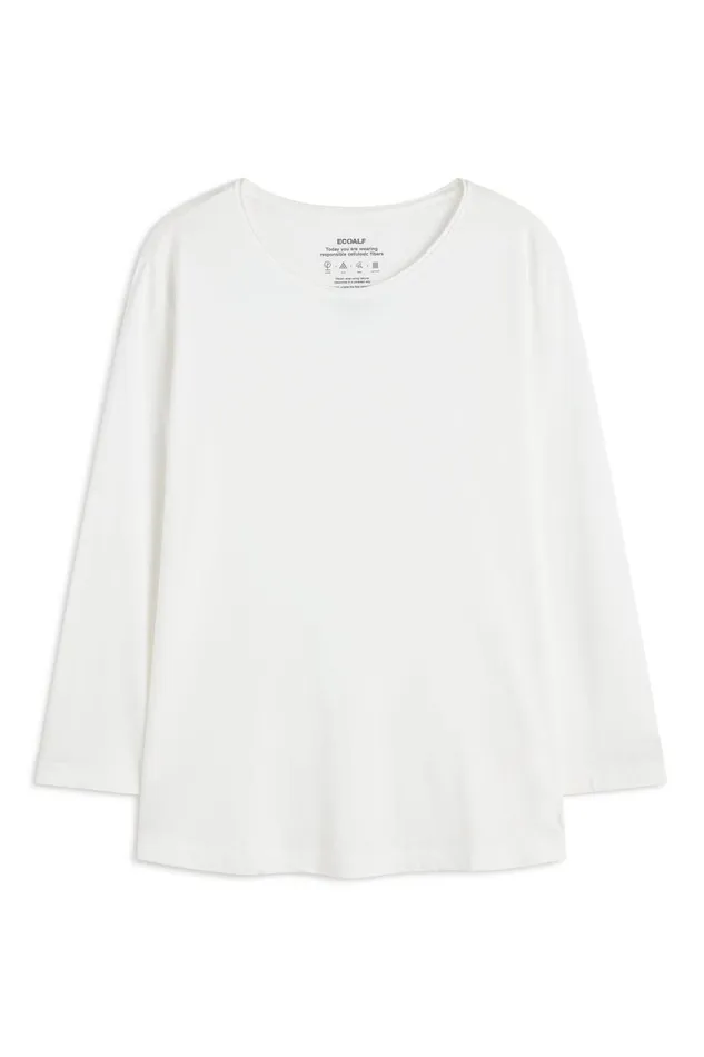 Women White Beja TShirt Ecoalf TShirts