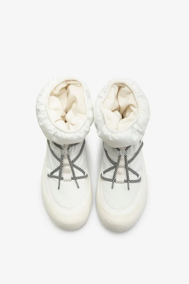 Women White Bering Boots Ecoalf Boots