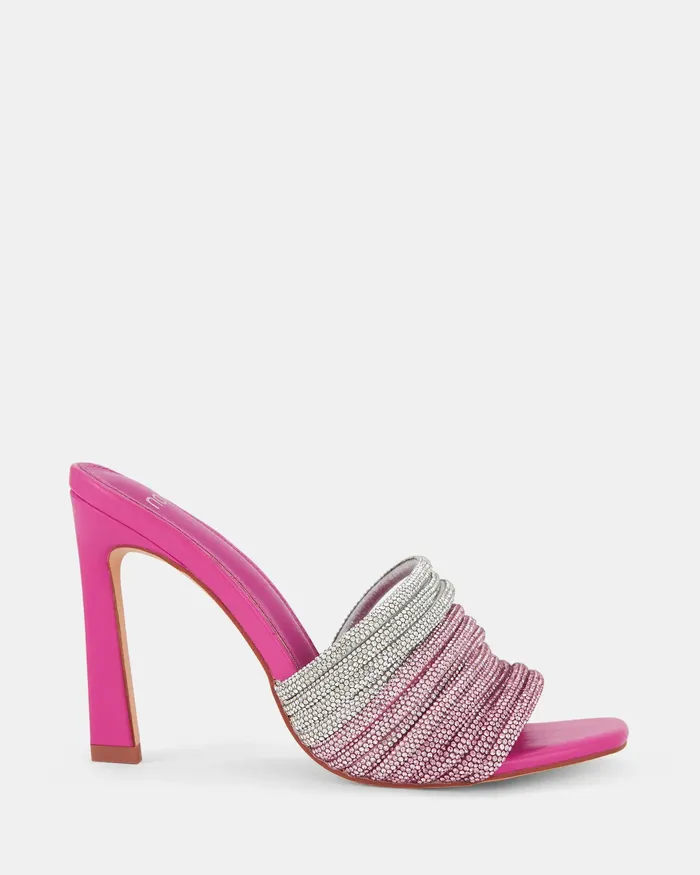 Women YUMIKO Magenta Stilettos NOVO Shoes