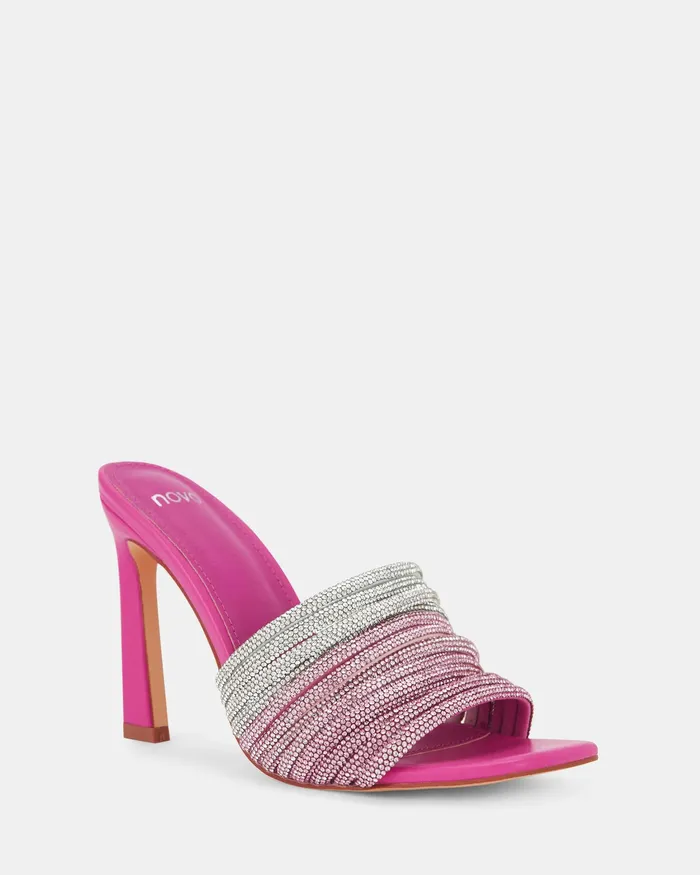 Women YUMIKO Magenta Stilettos NOVO Shoes