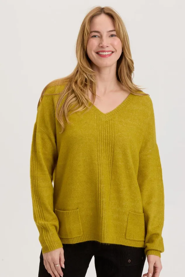 XCVI Gresham VNeck Women Sweaters