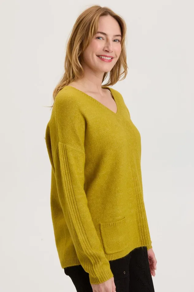 XCVI Gresham VNeck Women Sweaters