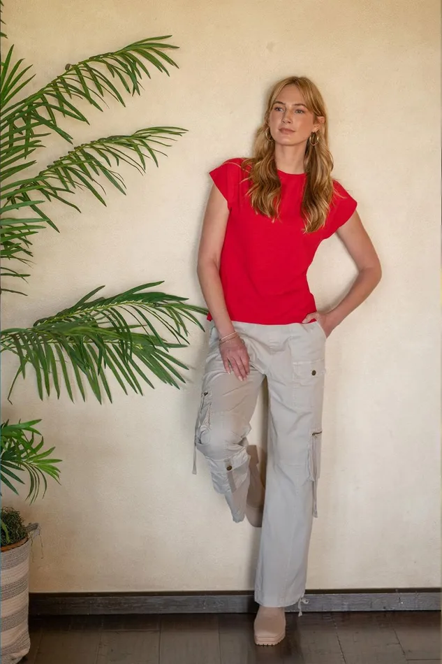 XCVI Poplin Chaucer Pant Women Pants