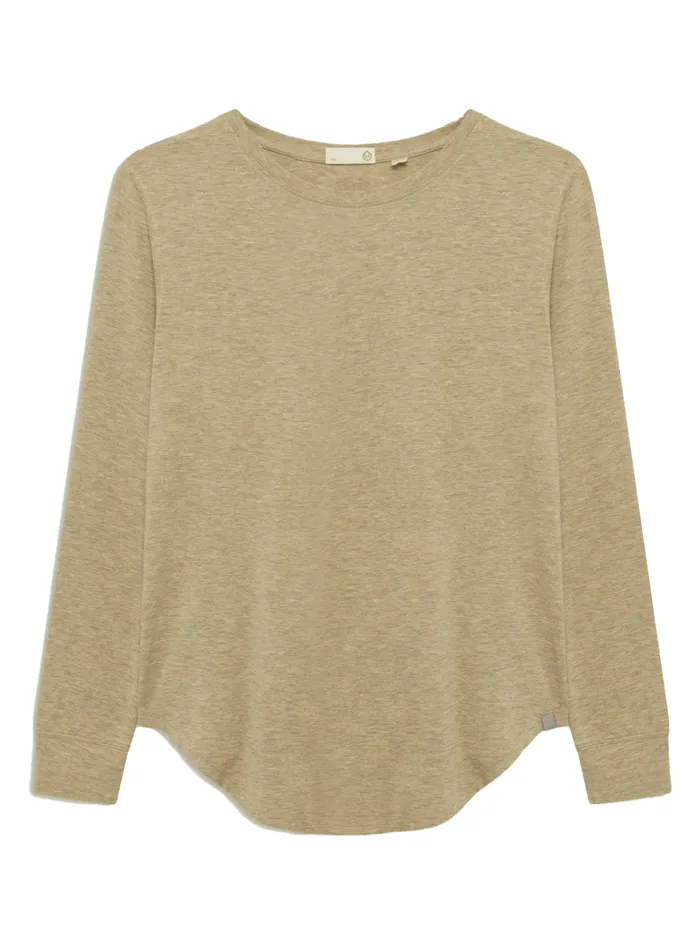 Yoga Studio Women Tasc Performance Longline Long Sleeve TShirt