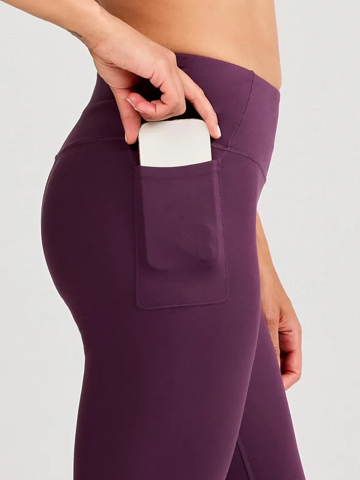 Yoga Studio Women Tasc Performance Sculptive Full Length Pocket Legging