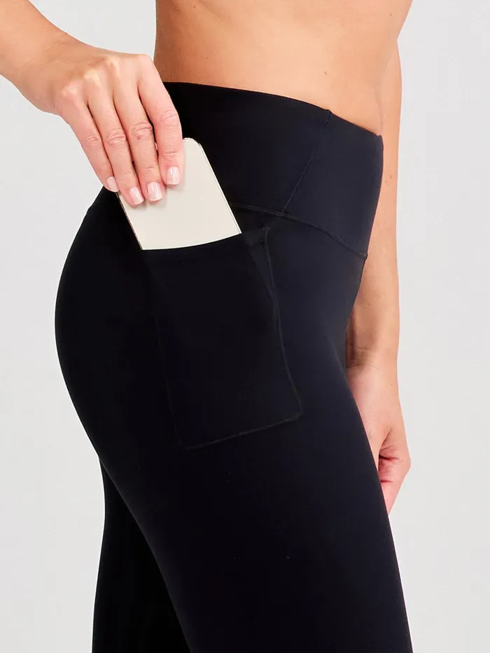 Yoga Studio Women Tasc Performance Sculptive Full Length Pocket Legging