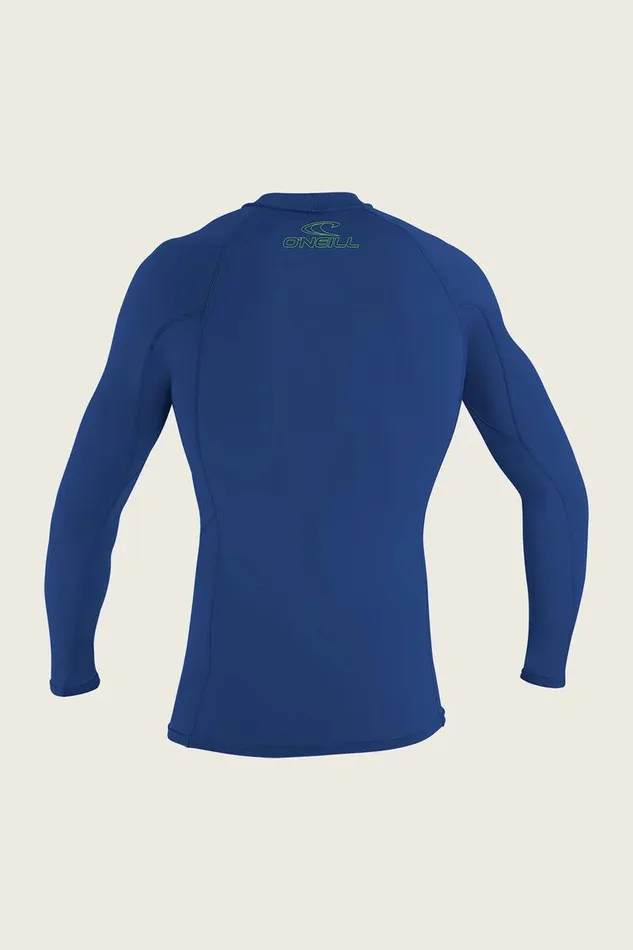 YOUTH BASIC SKINS 50 LS RASH GUARD Pacific Kids O039NEILL Youth Wetsuits