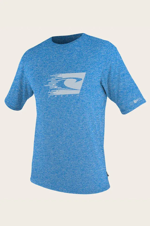 YOUTH HYBRID SS SUN SHIRT Brite Blue Kids O039NEILL Youth Wetsuits