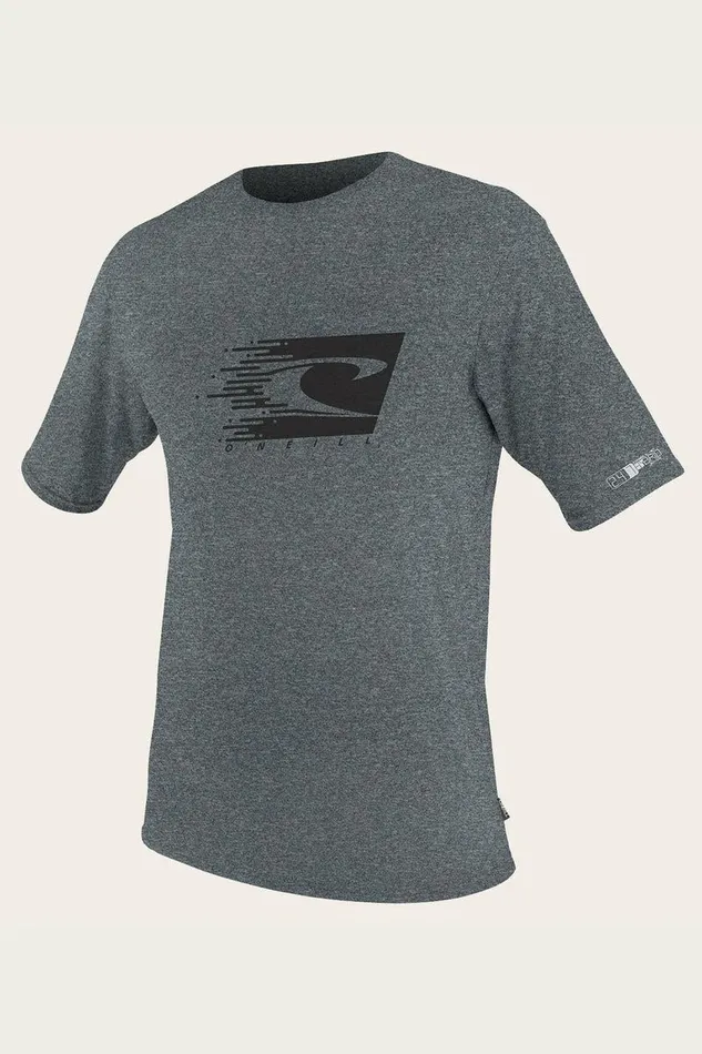 YOUTH HYBRID SS SUN SHIRT Cool Grey Kids O039NEILL Youth Wetsuits