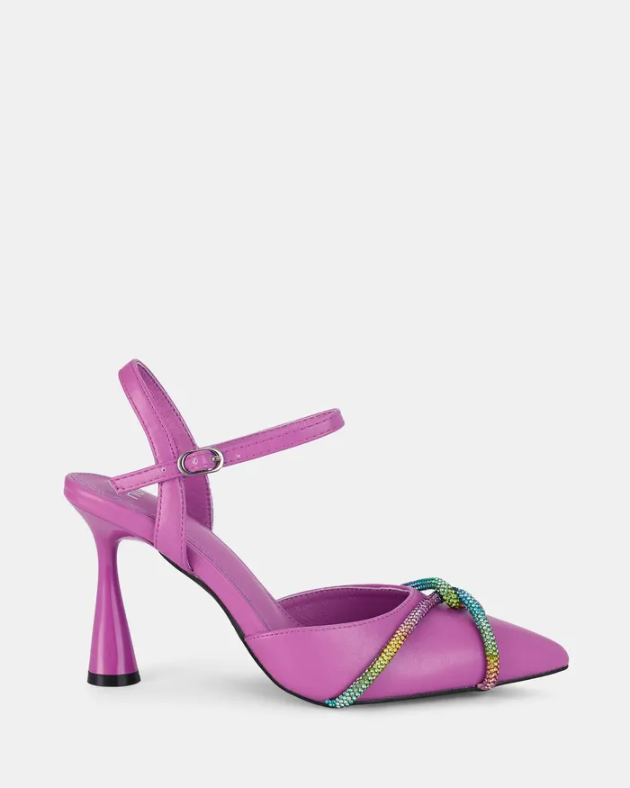 YOWIE CANDY Closed Toe Heels Women Party NOVO Shoes