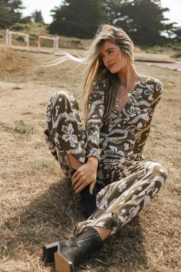 ZADIE JUMPSUIT Military Olive Women O039NEILL Clothing
